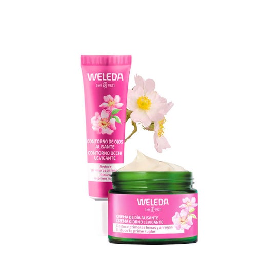 Weleda Rutina Alisante e Iluminadora Contorno Ojos 12 ml + Crema Día 40 ml