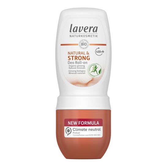 Lavera Desodorante Roll-On 48H + Strong & Natural 50ml