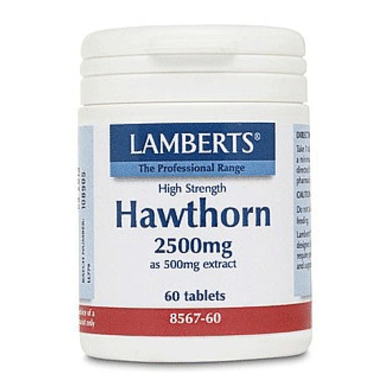Lamberts Hawthorn White 2500mg 60 tabletten