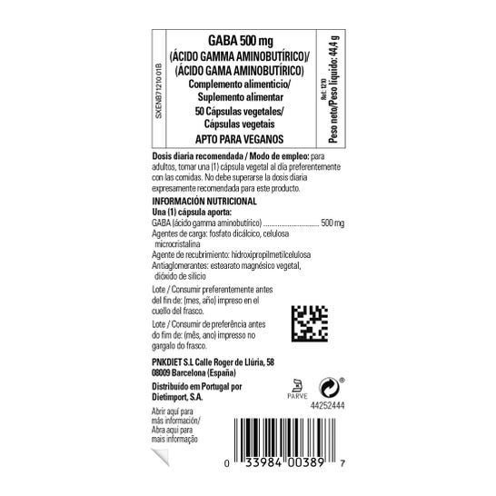 Solgar GABA 500mg 50caps