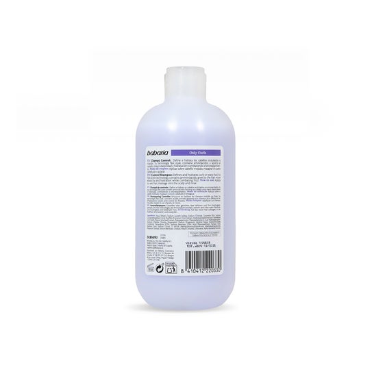 Babaria Only Curls Champú Control Cabello Rizado 500 ml