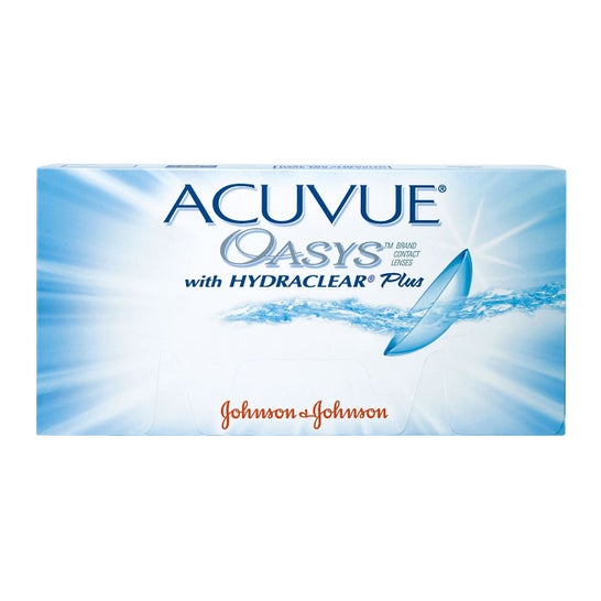 Acuvue® Oasys® kurve 8,4 6 enheder dioptere -0,50
