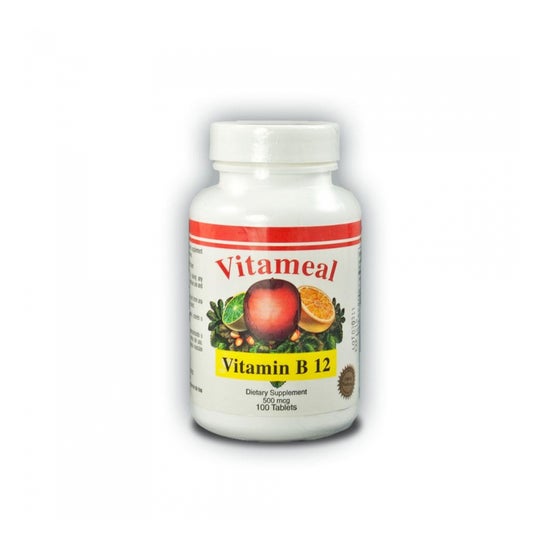 Vitameal Vitamin B12 500mcg 100tabs