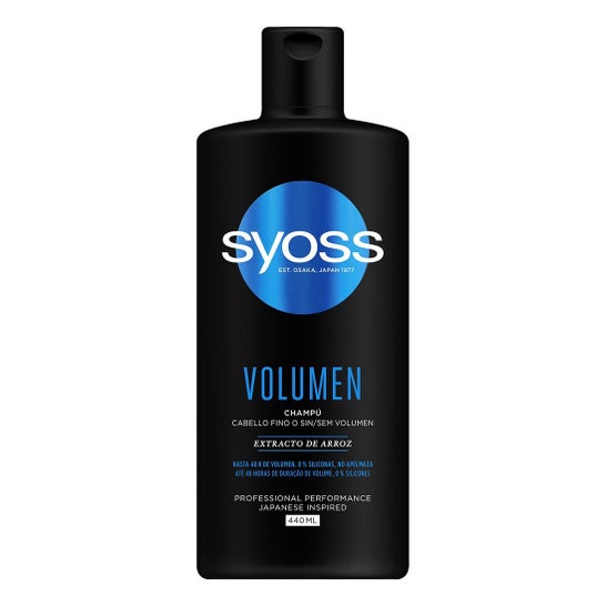 Syoss Volume Shampoo Capelli fini - Senza corpo 440ml