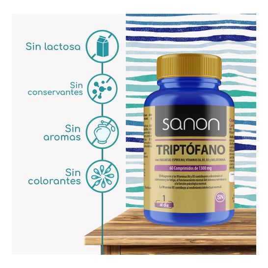 Sanon Triptófano 60comp
