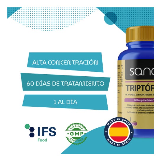 Sanon Triptófano 60comp