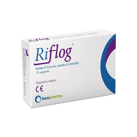 Konpharma Riflog 10 Supositorios