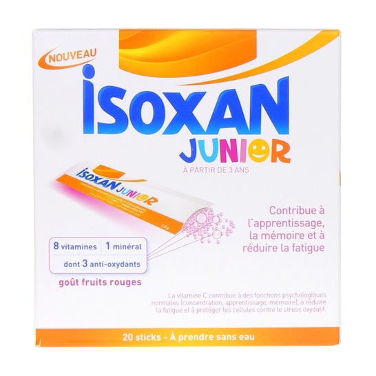 Isoxan - Junior Apprentissage Fatigue 20 sticks