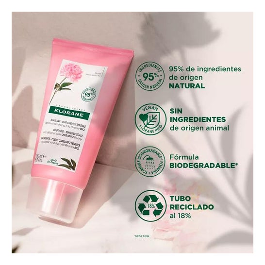 Klorane Acondicionador a la Peonía BIO 150ml Klorane Acondicionador a la Peonía BIO 150ml