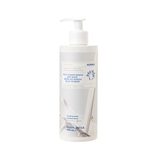 Korres Mediterranean Donkey Milk Multi-Vitamin Miracle Milk Serum 400ml