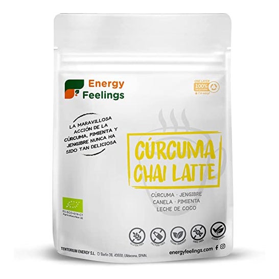 Energy Feelings Cúrcuma Chai Eco Milk 500g