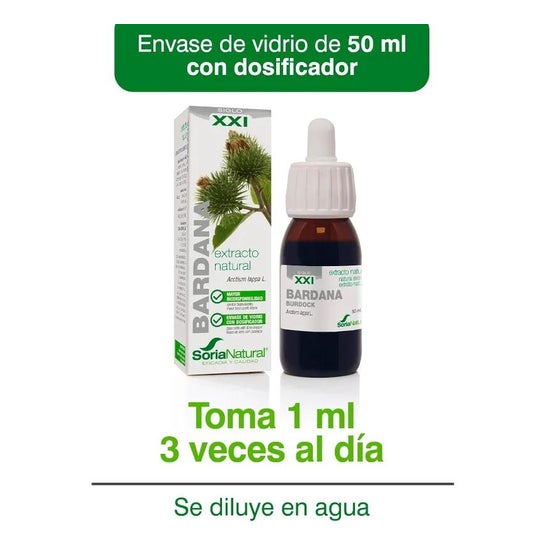Soria Natural Bardana Extracto 50ml Soria Natural Bardana Extracto 50ml