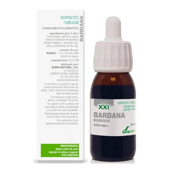 Soria Natural Bardana Extracto 50ml Soria Natural Bardana Extracto 50ml