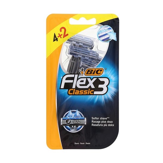 Bic Flex Classic Razor 6 stk
