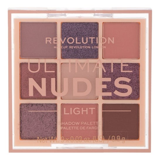 Make Up Revolution Ultimate Nudes Eyeshadow Palette Light 8.1g