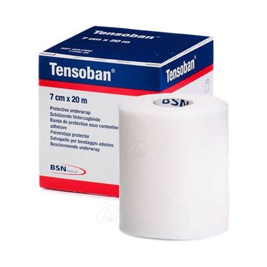 Tensoban klæbemiddel bandage beskytter 7 cm X 20 meter