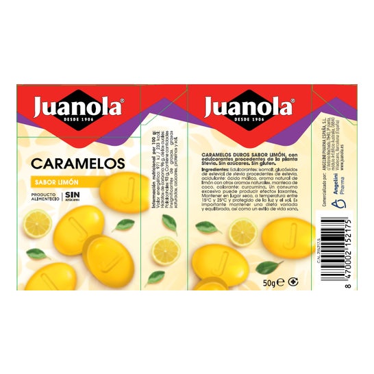 Juanola Lemon Candies 50 g