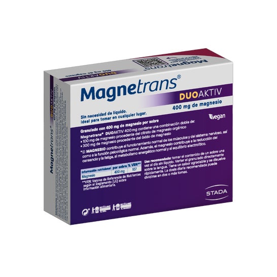 Magnetrans Duo Activ 400 mg Magnez 20 saszetek