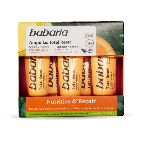 Babaria Total Reset Ampoules 5x15ml