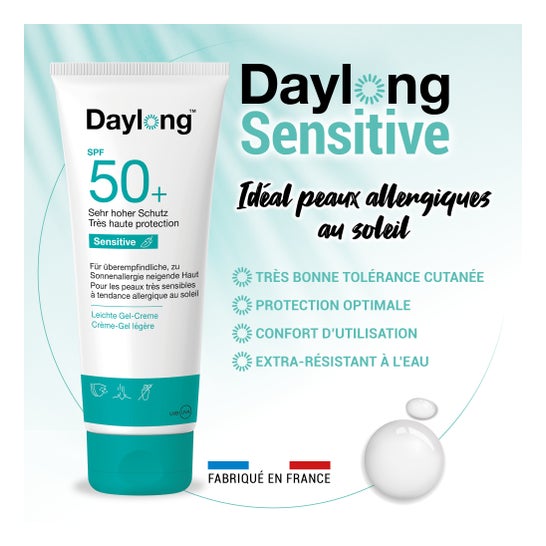 Daylong Sensitive Crème Gel légère SPF 50+ 100 ml