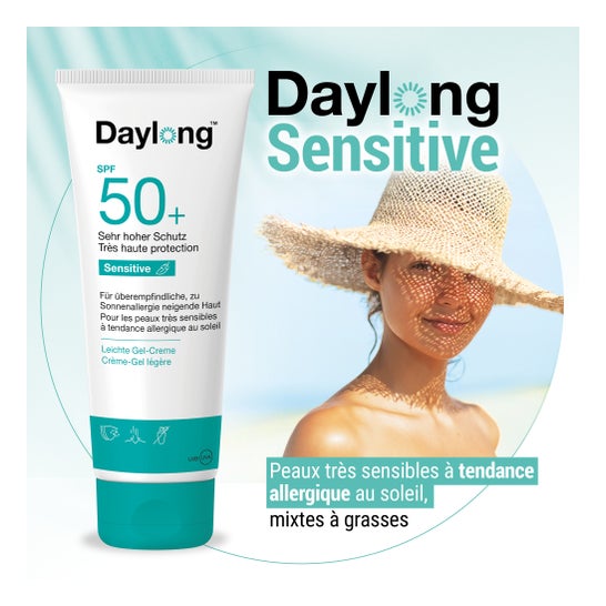 Daylong Sensitive Crème Gel légère SPF 50+ 100 ml