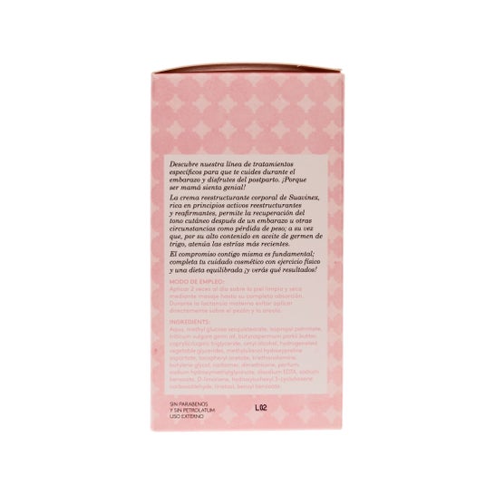 Suavinex Crema Reestructurante Corporal 400ml