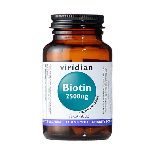 Viridian Biotin 2500 UG 90 kapsler