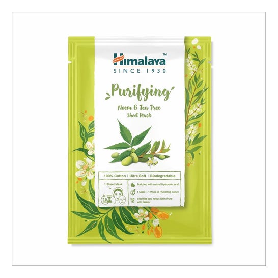 Himalaya Purifying Neem & Tea Tree Sheet Mask 30ml