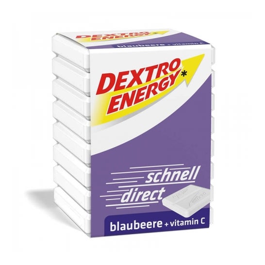 Dextro Energy Zollette Zucchero Mirtillo 46g