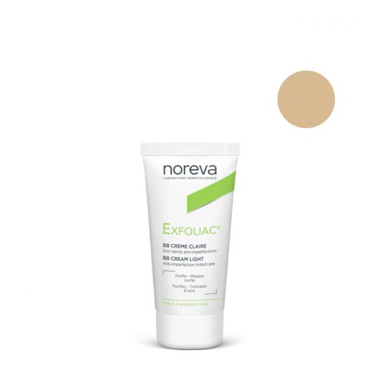 Noreva Exfoliac BB Crème Clair Light 30ml