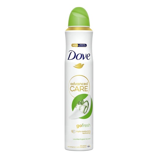 Dove Advanced Care Desodorante Go Fresh Pepino y Té Verde 200ml