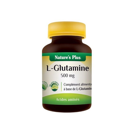 Nature's Plus + L-Glutammina 500mg 60caps