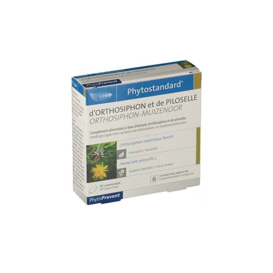 Pileje PhytoPrevent PhytoStandaard Orthosiphon Piloselle 30 tabletten