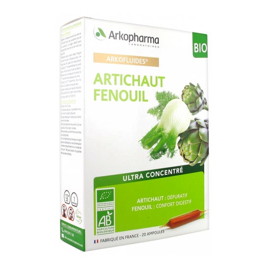 Arkofluid Organic Ultraext Artichoke Fen S Drink 20A