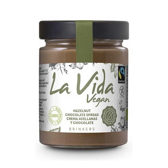 La Vida Vegan Crema Cacao Avellana Bio Vegan 600g
