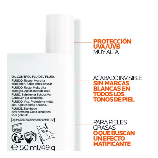 La Roche-Posay Anthelios UVMUNE 400 Oil Control Fluido SPF50+ 50ml