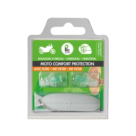 Plic Audio Tapones Filtro Especial Moto Comfort Protection 3uds
