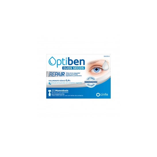 Optiben Dry Eye Repair 20 Single Dose