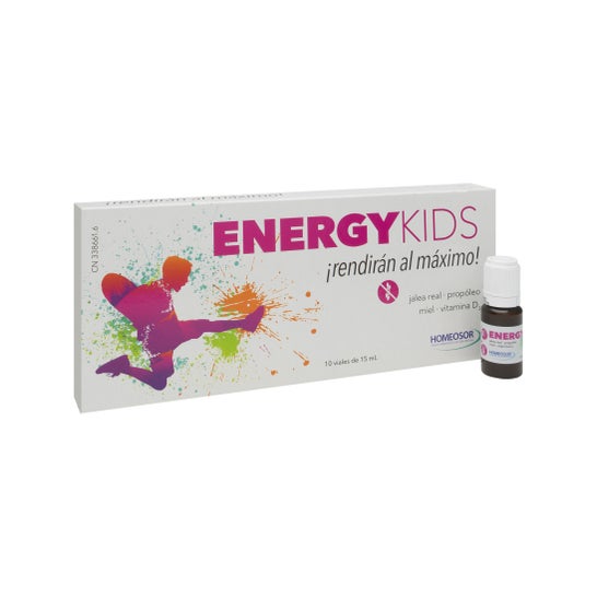 Homeosor Energy Kids 15 ml 10 injectieflacons