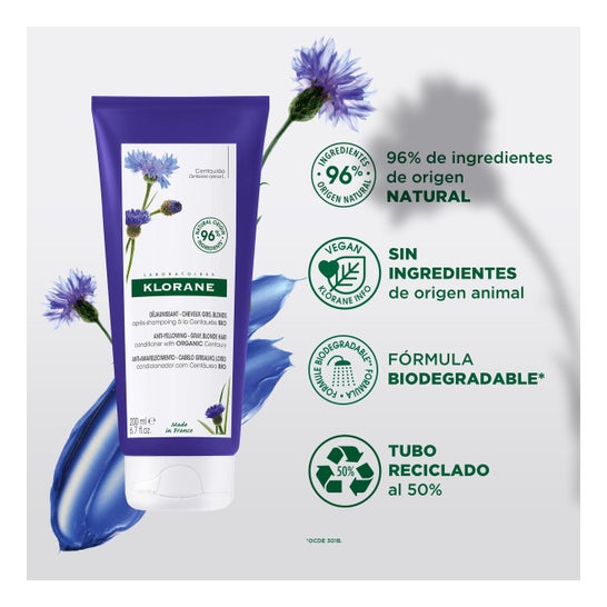 Klorane Acondicionador a la Centaurea BIO 200 ml