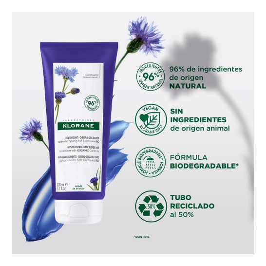 Klorane Acondicionador a la Centaurea BIO 200 ml