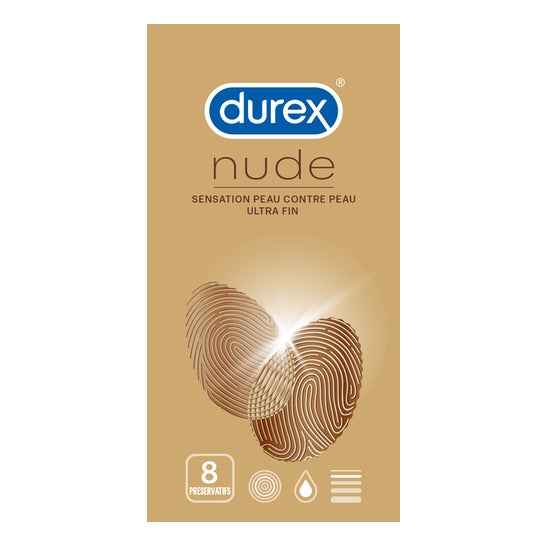 Durex Preservativos Nude Latex Free 8uds