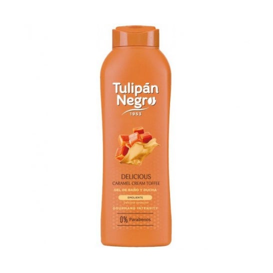Tulipan Black Caramel Cream Toffee Bath Gel 720ml