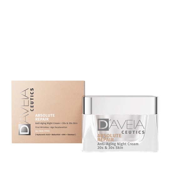 D'Aveia Ceutics Creme de Noite Hidratante Anti-Idade 50ml D'Aveia Ceutics Creme de Noite Hidratante Anti-Idade 50ml