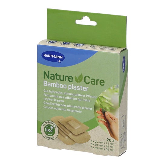Hartmann Nature Care Bamboo Plaster Medidas Variadas 20uds