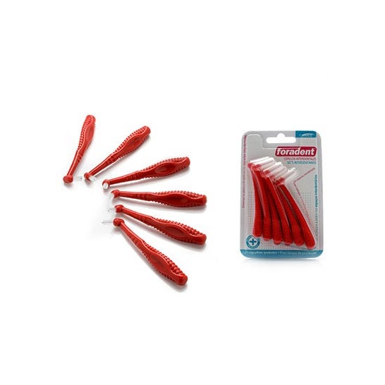 Foradent cepillo interdental cónico 6 uds