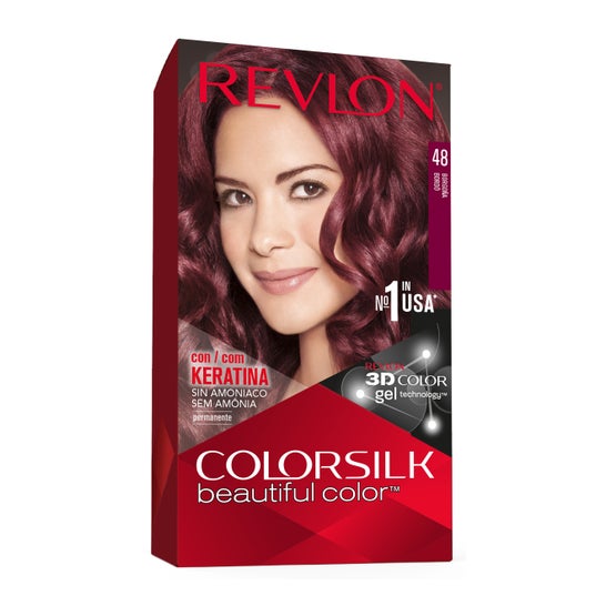 Revlon Colorsilk 48 Burgundy farvesæt