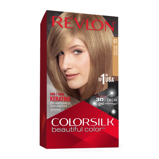 Revlon Colorsilk 61 Dark Blonde Hair Color Kit | PromoFarma