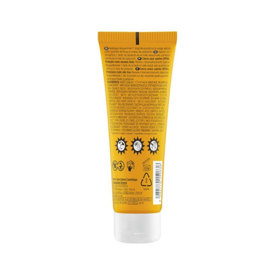 Klorane Crema Solar Sublime SPF50+ 50 ml