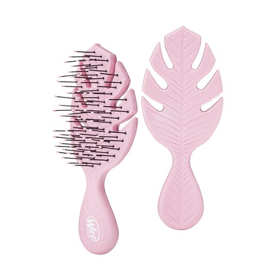 Wet Brush Go Green Mini Detangler Pink 1ud